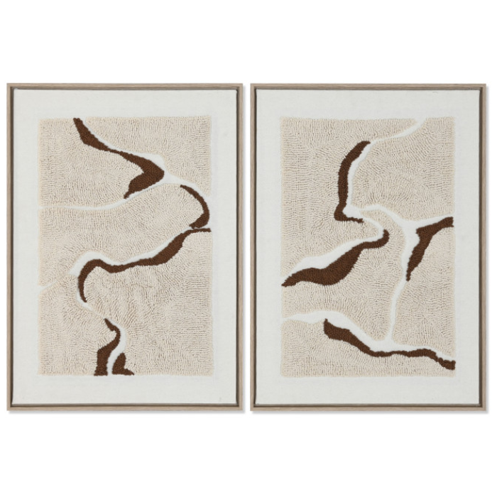 Cuadro poliéster abstracto