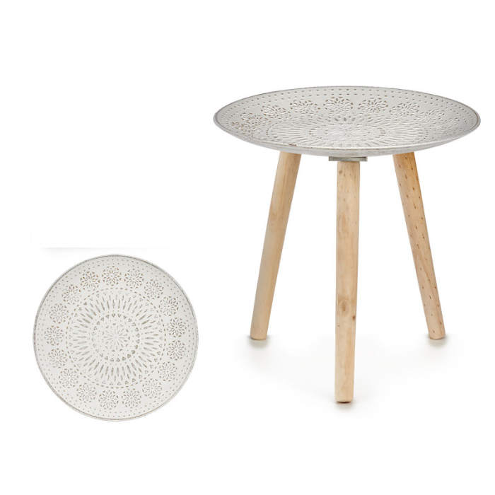 Mesita auxiliar Mandala