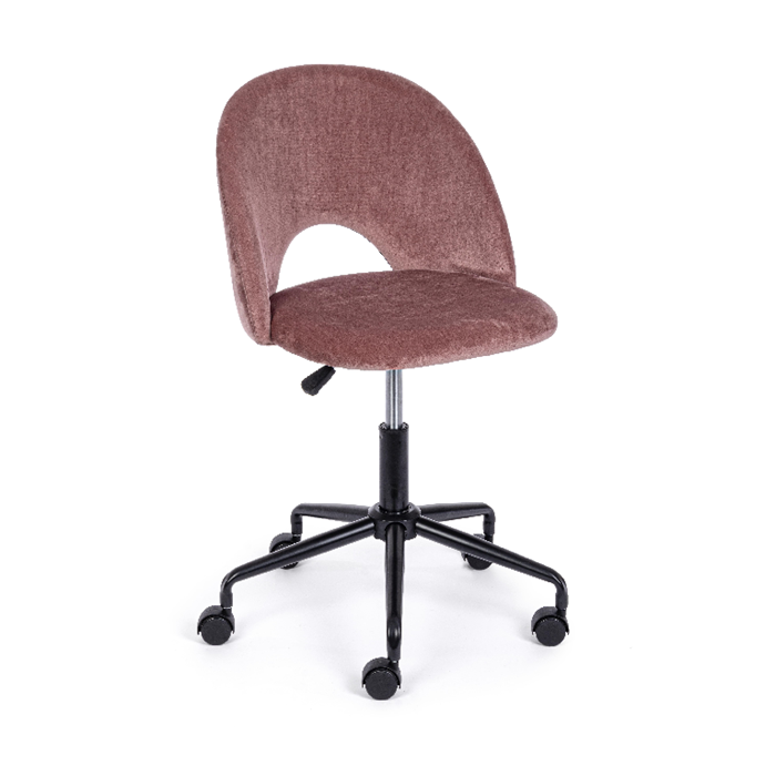 Silla oficina rosa
