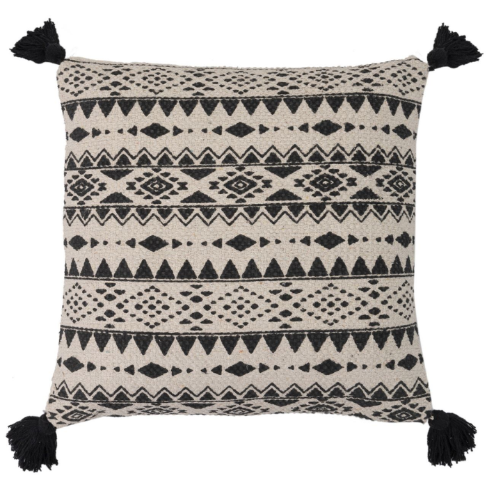 Cojín tejido a mano