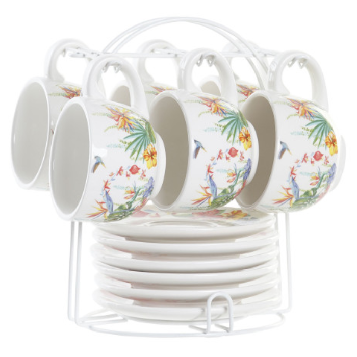 Juego de café Tropic garden