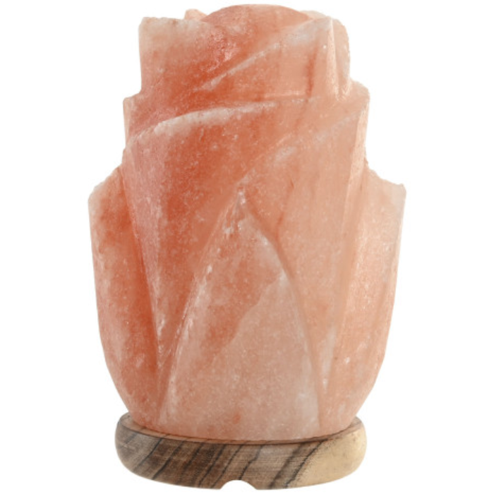 Lámpara Flor sal del Himalaya