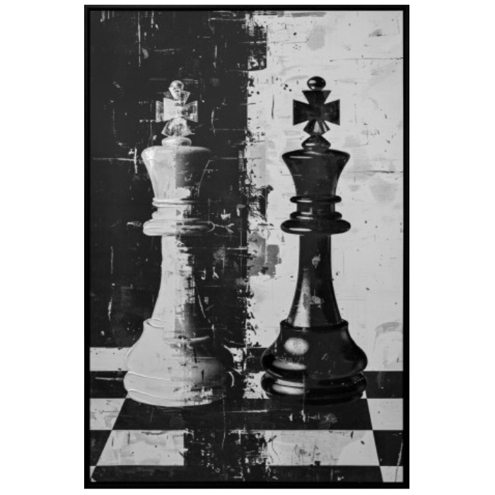 Cuadro rey del ajedrez
