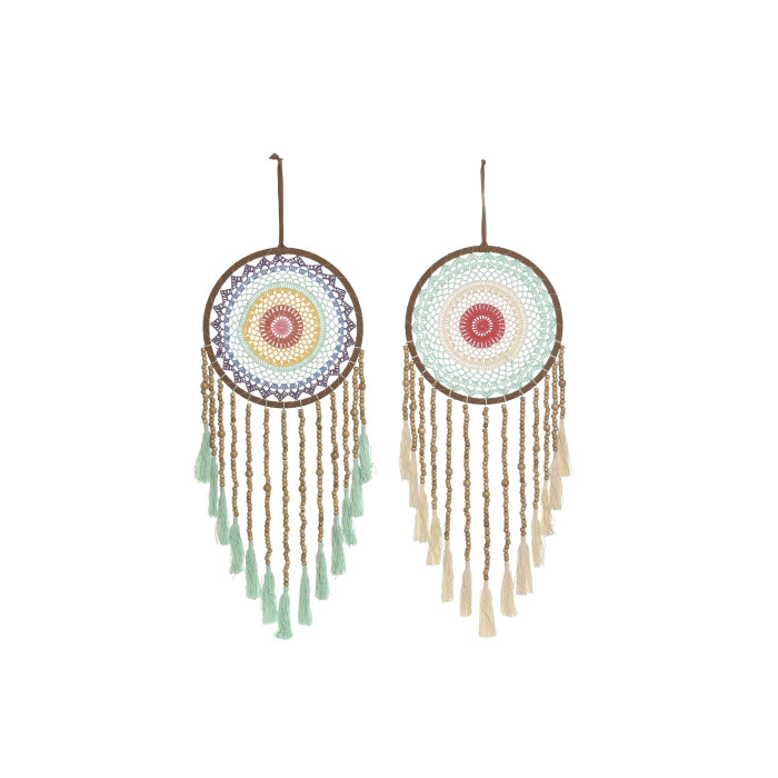 Atrapasueños algodón crochet